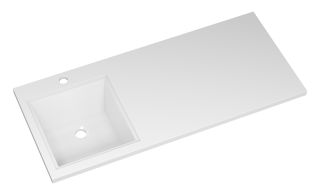 Раковина над стиральной машиной Misty Гавана 105см левая